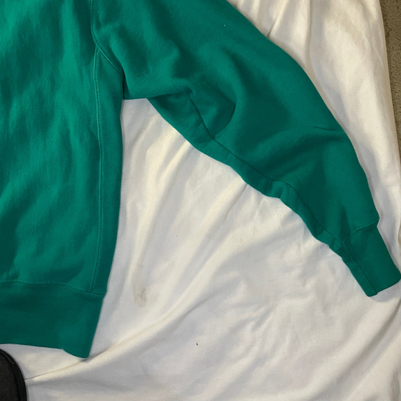 Champion Reverse Weave Teal Sweatshirt Size Large for Women - Picture 6 of 11